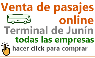 comprar pasajes de micro en junin