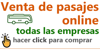 comprar pasajes de micro en la terminal de termas de rio hondo