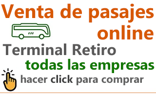 comprar pasajes de micro en la terminal de retiro