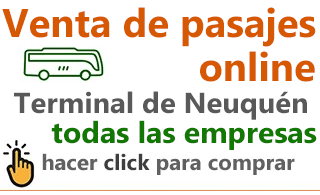 comprar pasajes de micro en la terminal de neuquen