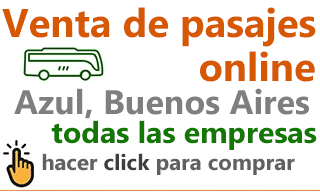 pasajes micro en azul