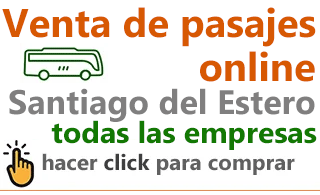 pasajes de micro santiago del estero
