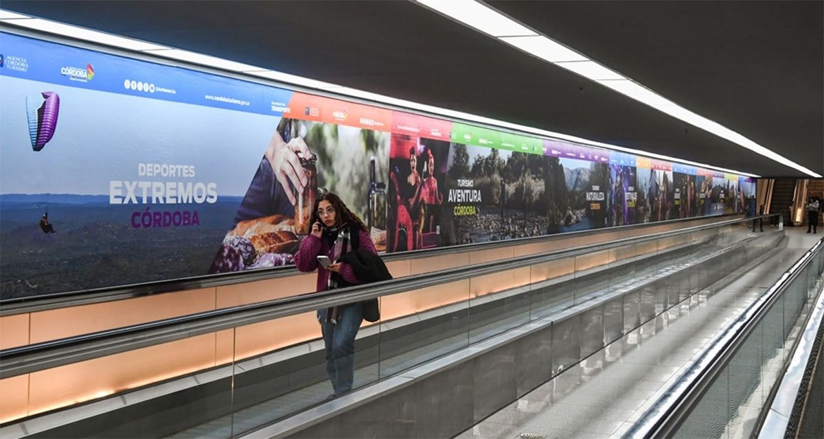 Interoir de la Terminal de Ómnibus de Córdoba